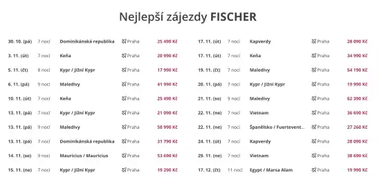 Fischer leták týden 44 Strana 1