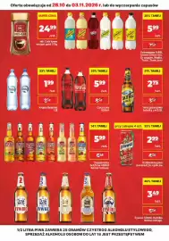 API MARKET gazetka tydzień 44 Strona 11: Tatra jasne piwo €2,75, Królewskie piwo €2,99