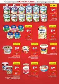 API MARKET gazetka tydzień 44 Strona 5: Alpro jogurt brzoskwiiniowy €4,99, Jogurt Skyr Skyrnikowy President €9,99