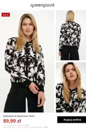 Greenpoint gazetka tydzień 44 Strona 6: Kardigan w kwiatowy print Greenpoint €89,99