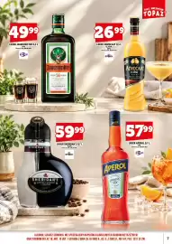 Topaz gazetka | Alkohole Strona 7: Likier Aperol €57,99, Likier Sheridan's €59,99