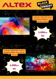 Catalog Altex săptămâna 44 Pagină 4: ALTEX BLACK FRIDAY SAMSUNG 2026 125 cm 50" Mini LED Televizor MiniLED Smart SAMSUNG