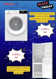Catalog Media Galaxy săptămâna 44 Pagină 4: MEDIA CALAXY CEA MAI VARIATA GAMA DE PRODUSE gorenje 1.272,93 lei 03.20 Combina
