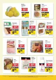 Catalog Mega Image | Shop&Go Pagină 2: Gusturi Românești Telemea de Vacă €8,55, Mega file de somon afumat feliat €11,35