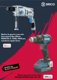 Catalog Brico Depôt Pagină 2: Masina de gaurit cu percutie (bormasina) Mac Allister MSHD750-2, 750W, 3000rpm, mandrina