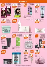 Müller akciós újság hét 45 Oldal 9: Garnier wahre schätze €1.595,00, Taft hajformázó gél vagy hajformázó wax €1.245,00