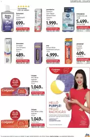 DM akciós újság Oldal 15: Dontodent complete care & protect fogkrém €489,00, Dontodent szájöblögető €699,00