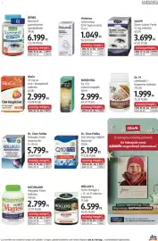 DM akciós újság Oldal 21: BioCo cink-biszglicinát €2.999,00, Béres szemerő gumivitamin gyerekeknek €6.199,00