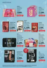 DM akciós újság Oldal 4: Essence juicy bomb €2.499,00, Dove men+care €6.499,00