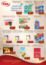 Catalog CBA Pagină 11: Listerine apă de gură / Listerine szájvíz €8,99, Energizer e27 bec led €6,99
