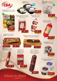 Catalog CBA Pagină 3: Hyza baton pasare €6,19, Spór cârnați de pasăre pentru gătit €1,49