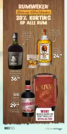 Mitra folder Pagina 11: Diplomatico Reserva Exclusiva €36,39, Bolivar 8 yrs €29,59