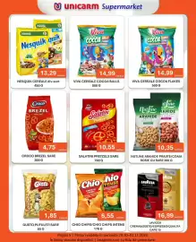 Catalog Unicarm Pagină 7: Nutline arahide prajite/coaja rosie cu sare €10,35, Viva cereale cocoa balls €14,99