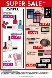 Müller Flugblatt Seite 9: Anny Farb- und Pflegelacke €6,95, Juicy Lip Gloss €7,95