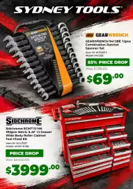 Sydney Tools catalogue Page 3: Sidchrome 382pce Metric & AF 13 Drawer Wide Body Roller Cabinet Tool Chest Kit €3.999,00