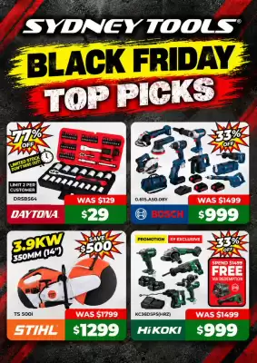 Sydney Tools (valid until 2-11)