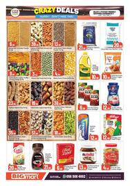 Bigmart leaflet Page 8: Moong Dal/Coriander Powder €6,99, Cashew W320 Plain/ Almond USA €39,99