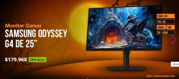 Catálogo Winpy Página 3: Samsung - odyssey g4 de 25 €179.968,00