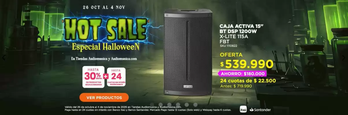Audiomusica (válido hasta 4-11)