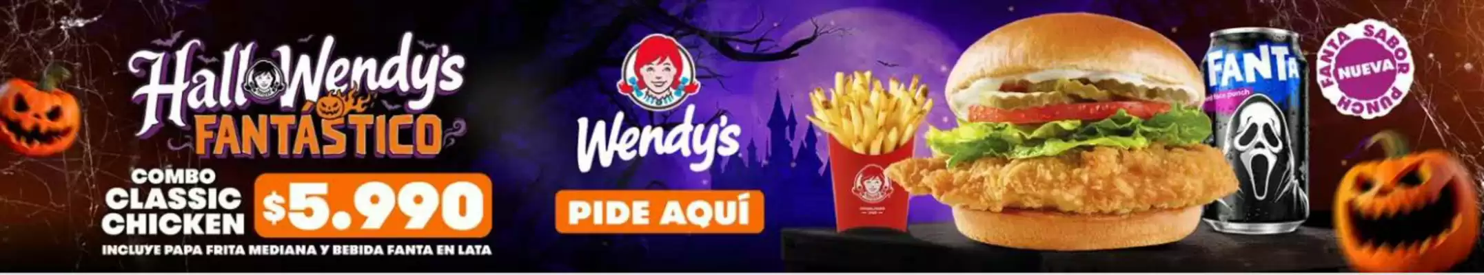 Wendy's (válido hasta 2-12)