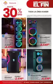 Catálogo Woolworth Página 11: Kaiser - bafle ksr 15 modelo zxp 1703 €2.479,92, Kaiser - bafle 3x10 modelo kds 1206 €4.479,92