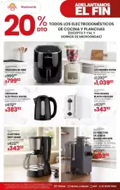 Catálogo Woolworth Página 17: Oster - licuadora €1.039,92, Black and decker - tostadora €343,92