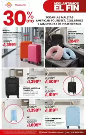 Catálogo Woolworth Página 25: Tourister - maleta american €1.399,93, American tourister - maleta €1.399,93