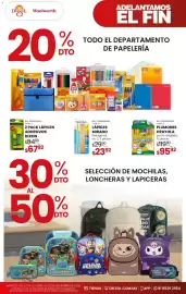 Catálogo Woolworth Página 26: Crayola - plumones €95,92, Paper mate - lápices mirado €23,92