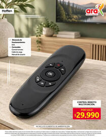 Catálogo Ara semana 44 Página 18: Control remoto multifunción €29.990,00