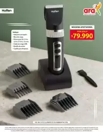 Catálogo Ara semana 44 Página 14: Hoffen maquina afeitadora €79.990,00