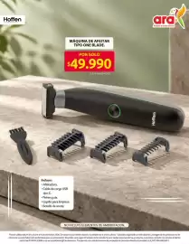 Catálogo Ara semana 44 Página 15: Hoffen maquina de afeitar tipo one blade €49.990,00