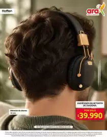 Catálogo Ara semana 44 Página 6: Hoffen audífonos bluetooth de diadema €39.990,00