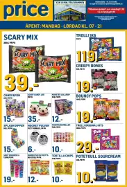 Price Lagerbutikk kundeavis Side 6: Fruktkarameller €10,00, Scary Candy Jar €35,00