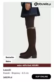 Eobuwie gazetka Strona 8: Kozaki brązowy 6,5 cm Lasocki €349,99