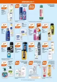 Müller Flugblatt woche 45 Seite 5: je 2.19 AKTION FROSCH Flüssigseife Nachfüllbeutel 500 ml versch. Sorten €4.38/11 Gera 25%
