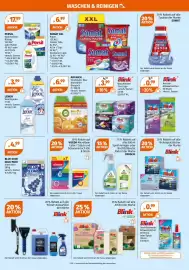 Müller Flugblatt woche 45 Seite 9: je 17.99 AKTION PERSIL Waschmittel flüssig 100 WL¹) oder Pulver 90 WL²) oder 4in1 Discs