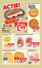 Dekamarkt folder week 45 Pagina 10: Kip-kerrie salade €1,49, Flinterdun gesneden vleeswaren €1,49