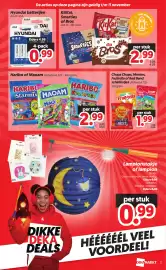 Dekamarkt folder week 45 Pagina 3: Chupa Chups, Mentos, Fruitella of Red Band schatkistjes €1,99