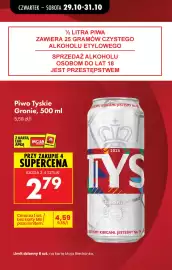 Biedronka gazetka | Alkohole Strona 8: Piwo Tyskie Gronie €2,79