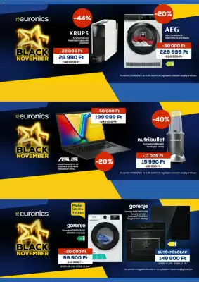 Euronics akciós újság (érvényes eddig: 25-11)