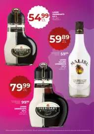 Duży Ben gazetka Strona 19: Likier Sheridan's €54,99, Likier Malibu Caribbean €59,89