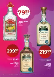 Duży Ben gazetka Strona 23: Tequila Sierra Blanco €79,99, Tequila Cenote Añejo €299,99