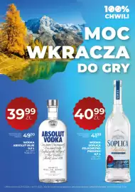 Duży Ben gazetka Strona 36: Wódka Absolut Blue €39,99, Wódka Soplica Szlachetna Premium €40,99