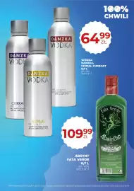 Duży Ben gazetka Strona 39: Wódka Danzka €64,99, Absynt Fata Verde €109,99