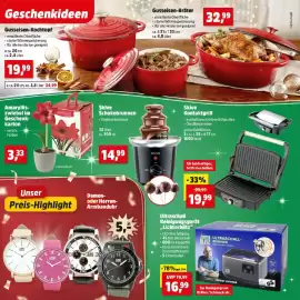 Thomas Philipps Prospekt Seite 10: Skive Kontaktgrill €19,99, Amaryllis-zwiebel im Geschenkkarton €3,33