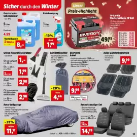 Thomas Philipps Prospekt Seite 23: Auto-Vollgarage €11,11, Luftentfeuchter €4,44