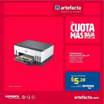Artefacta (válido hasta 12-11)