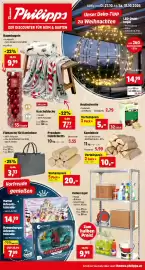 Thomas Philipps Prospekt Seite 1: Kellerregal €9,99, Filztasche für Kaminholz €3,33
