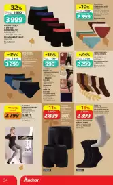 Auchan akciós újság hét 44 Oldal 34