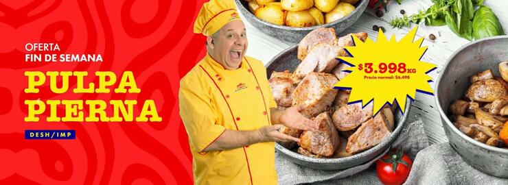 Catálogo Doña Carne Página 2: Pulpa pierna €3.998,00